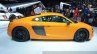 2016 Audi R8 V10 Plus side view at 2015 Geneva Motor Show