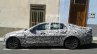 2016 Jaguar XF side view spied on the street