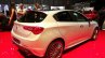 Alfa Romeo Giuletta Collezione rear three quarter at the 2015 Geneva Motor Show