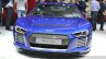 Audi R8 E-tron front view at 2015 Geneva Motor Show