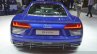 Audi R8 E-tron rear view at 2015 Geneva Motor Show