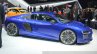 Audi R8 E-tron side view at 2015 Geneva Motor Show