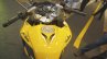 Bajaj Pulsar RS200 Yellow fuel tank at Launch