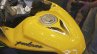 Bajaj Pulsar RS200 Yellow fuel tank graphics at Launch