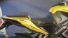 Bajaj Pulsar RS200 Yellow seat at Launch