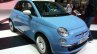 Fiat 500 Vintage '57 front three quarters at the 2015 Geneva Motor Show