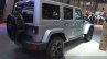 Jeep Wrangler Black Edition II rear three quarter view at the 2015 Geneva Motor Show