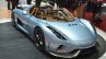 Koenigsegg Regera front three quarters left view at the 2015 Geneva Motor Show