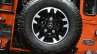 Land Rover Defender Adventure Edition  spare wheel at the 2015 Geneva Motor Show