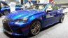 Lexus GS F front three quarters at the 2015 Geneva Motor Show