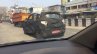 Mahindra S101 rear three quarter test mule spotted in Chennai, India