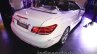 Mercedes E400 Cabriolet rear three quarter right from the launch in India