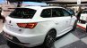 Seat Leon ST Cupra rear three quarter view at 2015 Geneva Motor Show