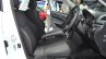 Suzuki Swift RX front seats at the 2015 Bangkok Motor Show