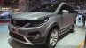 Tata Hexa front three quarters zoom at the 2015 Geneva Motor Show