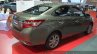 Toyota Vios rear three quarters at the 2015 Bangkok Motor Show