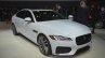 2016 Jaguar XF front three quarter left at the 2015 New York Auto Show