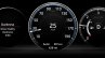 2016 Jaguar XF instrument cluster at the 2015 New York Auto Show