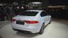 2016 Jaguar XF rear three quarter at the 2015 New York Auto Show