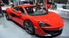 2016 McLaren 540C front three quarter at the Auto Shanghai 2015