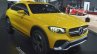 Mercedes GLC Coupe Concept front three quarter left at Auto Shanghai 2015