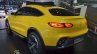 Mercedes GLC Coupe Concept rear three quarter at Auto Shanghai 2015