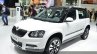 Skoda Yeti LWB front angle at Auto Shanghai 2015