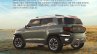 Ssangyong XAV Concept rear view official image