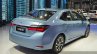 Toyota Corolla Hybrid rear three quarter at Auto Shanghai 2015