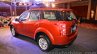 2015 Mahindra XUV500 facelift W10 rear three quarter