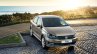 2015 VW Polo Sedan front three quarter Russia press image