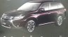 2016 Mitsubishi Outlander facelift brochure