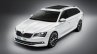 2016 Skoda Superb Combi front quarter press shots