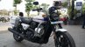 Customized Harley-Davidson Street 750 for Gujarat Police front quarters