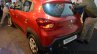 Renault Kwid rear three quarter angle India unveiling