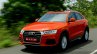 2015 Audi Q3 facelift front quarter tracking shot India Review