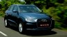 2015 Audi Q3 facelift front three quarter tracking shot India Review