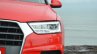 2015 Audi Q3 facelift headlight cluster India Review