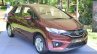 2015 Honda Jazz 1.2 VX MT front quarter India