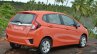 2015 Honda Jazz Petrol V CVT rear three quarter Review