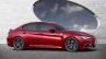 2016 Alfa Romeo Giulia side unveiled press shot