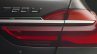 2016 BMW 7 Series taillight teased