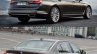 2016 BMW 7 Series vs 2014 BMW 7 Series rear quarter Old vs New