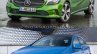 2016 Mercedes A Class vs 2012 Mercedes A Class front quarter Old vs New