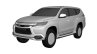 2016 Mitsubishi Pajero Sport front quarter patent leak