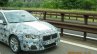 2017 BMW 1 Series sedan front end snapped testing