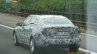 2017 BMW 1 Series sedan rear three quarter snapped testing