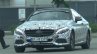 Mercedes C-Class Coupe front quarter with production-spec body spotted