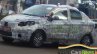 Tata Kite compact sedan front quarter spied