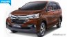 2016 Daihatsu Xenia (rebadged Toyota Avanza) front three quarter official images leaked